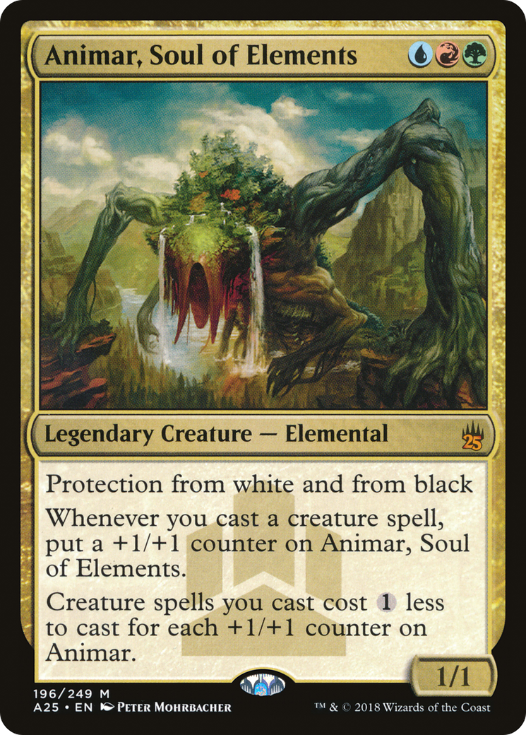 Animar, Soul of Elements (A25-196) - Masters 25 - Premium MTG Single from Wizards of the Coast - Just $2.66! Shop now at Game Crave Tournament Store