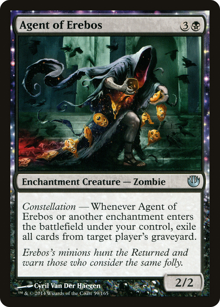 Agent of Erebos (JOU-059) - Journey into Nyx: (nyxtouched) Foil - Premium MTG Single from Wizards of the Coast - Just $1.24! Shop now at Game Crave Tournament Store
