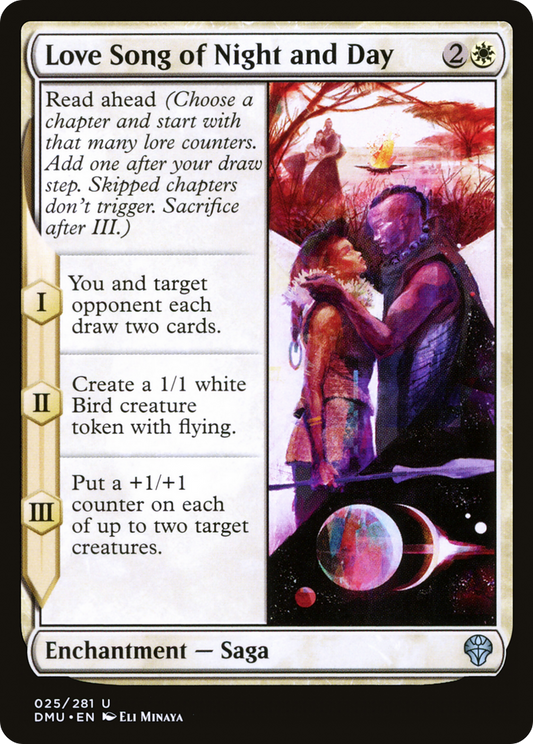 Love Song of Night and Day (DMU-025) - Dominaria United - Premium MTG Single from Wizards of the Coast - Just $0.08! Shop now at Game Crave Tournament Store
