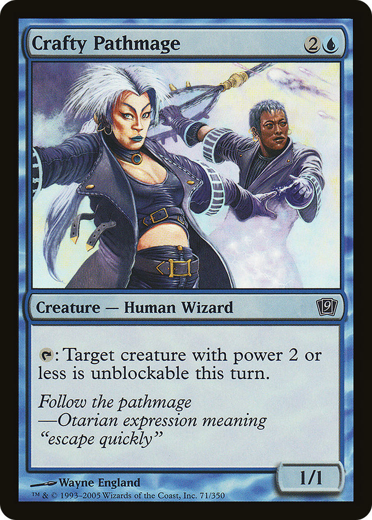 Crafty Pathmage (9ED-71★) - Ninth Edition Foil - Premium MTG Single from Wizards of the Coast - Just $0.39! Shop now at Game Crave Tournament Store