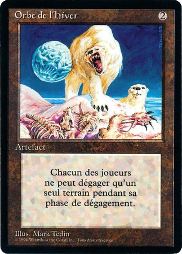 Winter Orb (FBB-280) - Foreign Black Border - Premium MTG Single from Wizards of the Coast - Just $39.99! Shop now at Game Crave Tournament Store