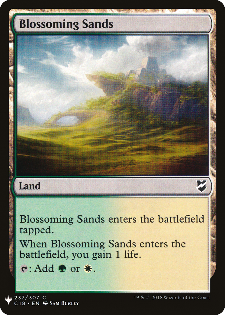 Blossoming Sands (MB1-1659) - Mystery Booster - Premium MTG Single from Wizards of the Coast - Just $0.25! Shop now at Game Crave Tournament Store
