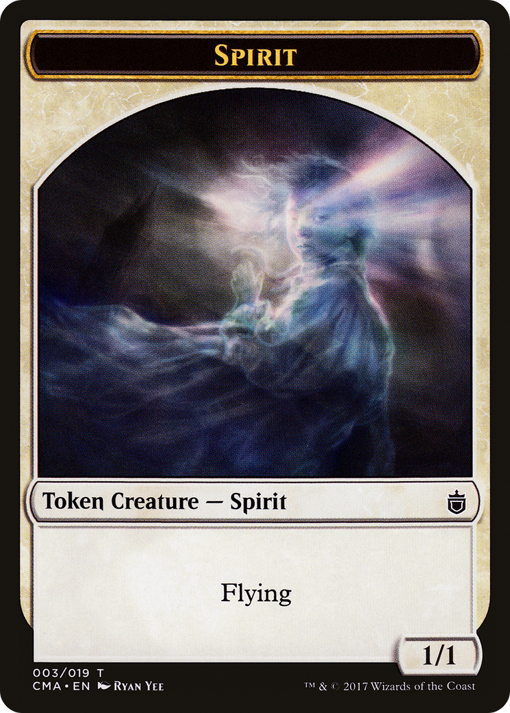 Spirit (TCMA-003) - Commander Anthology Tokens - Premium MTG Single from Wizards of the Coast - Just $0.25! Shop now at Game Crave Tournament Store