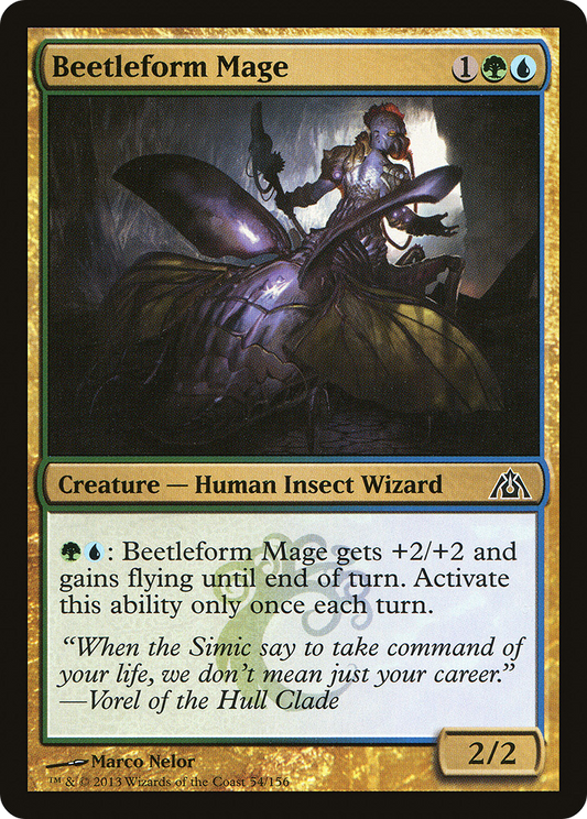 Beetleform Mage (DGM-054) - Dragon's Maze - Premium MTG Single from Wizards of the Coast - Just $0.25! Shop now at Game Crave Tournament Store