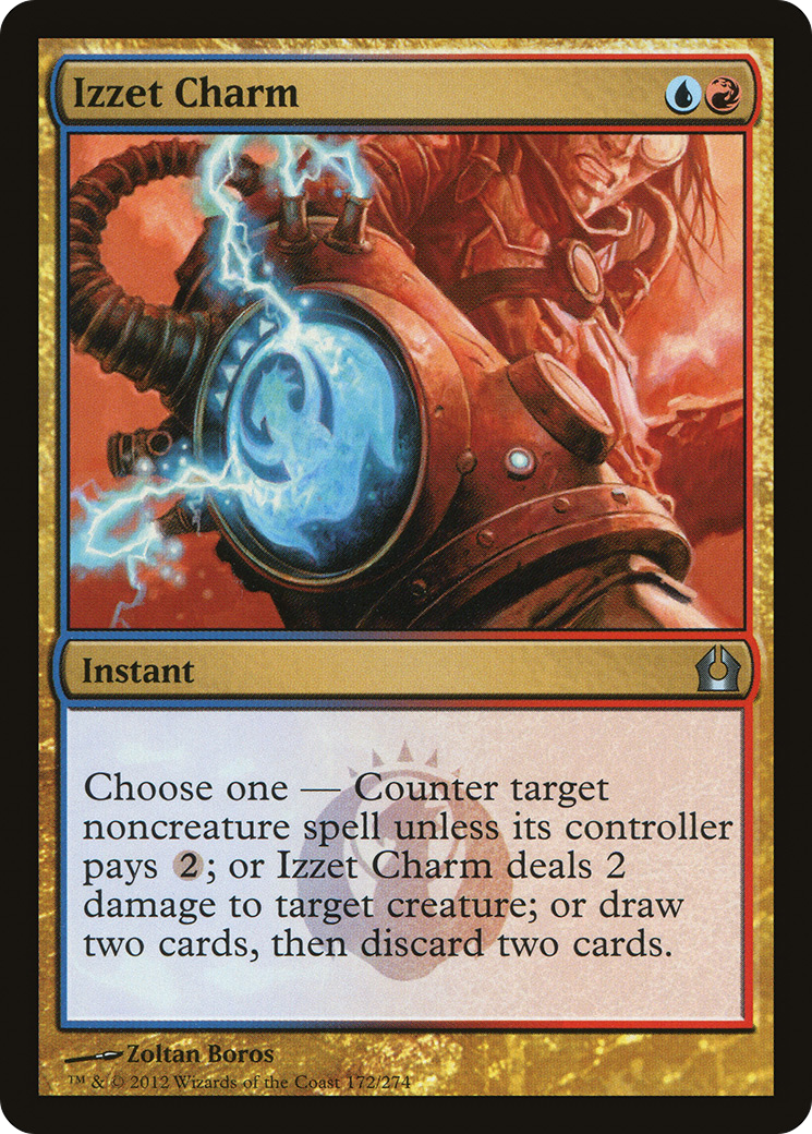 Izzet Charm (RTR-172) - Return to Ravnica Foil - Premium MTG Single from Wizards of the Coast - Just $0.30! Shop now at Game Crave Tournament Store