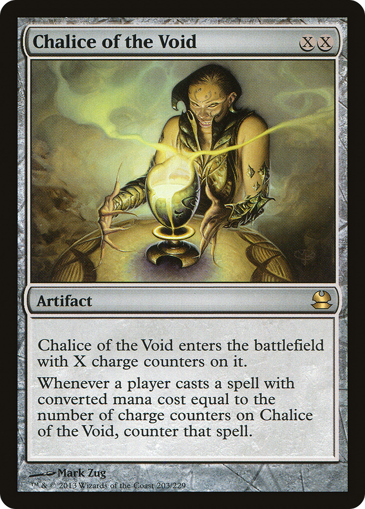 Chalice of the Void (MMA-203) - Modern Masters - Premium MTG Single from Wizards of the Coast - Just $5.27! Shop now at Game Crave Tournament Store