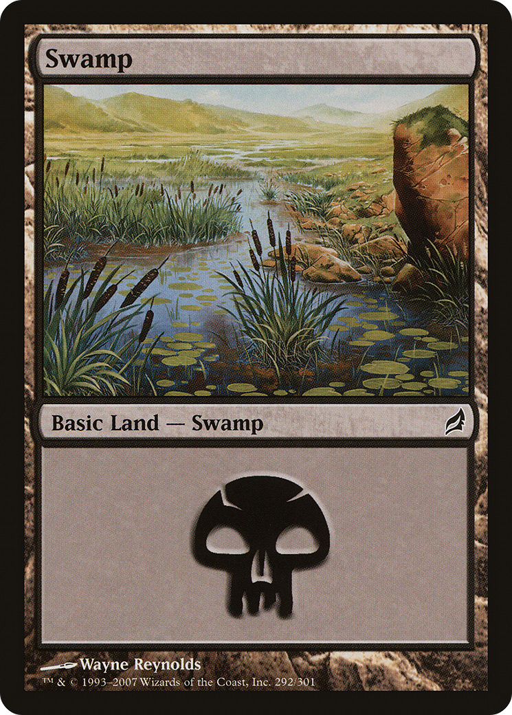 Swamp (LRW-292) - Lorwyn - Premium MTG Single from Wizards of the Coast - Just $0.11! Shop now at Game Crave Tournament Store