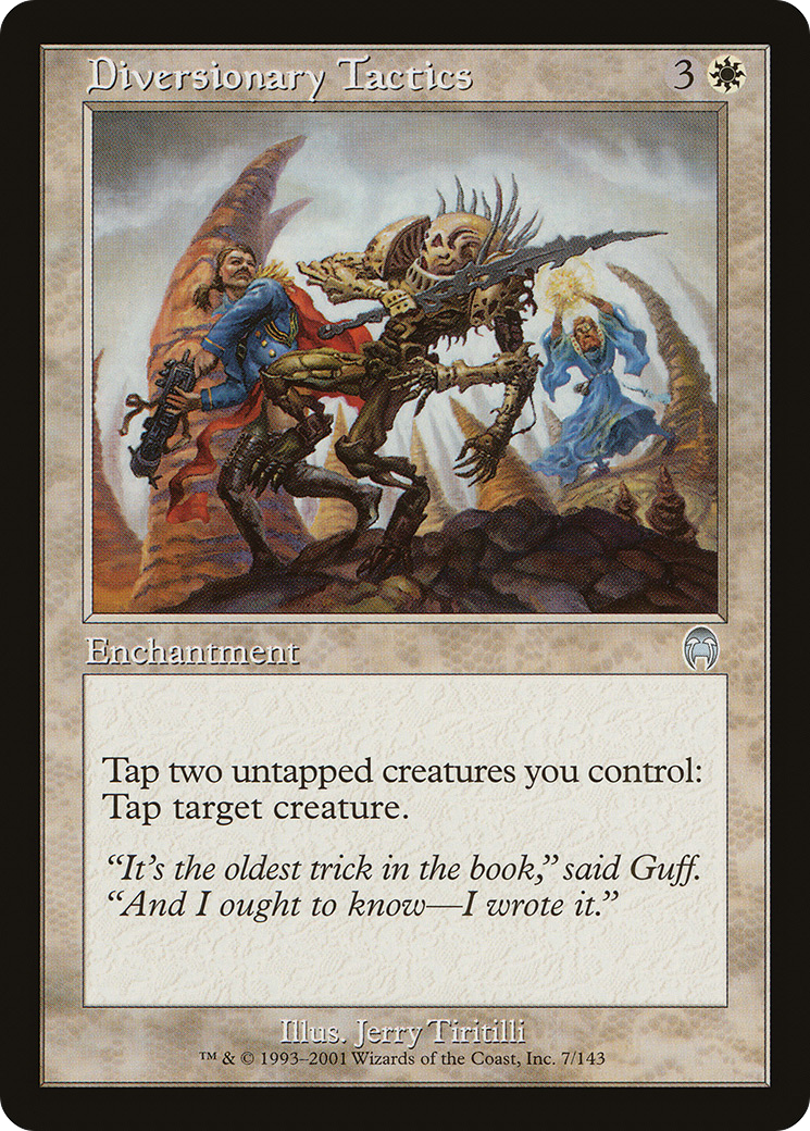 Diversionary Tactics (APC-007) - Apocalypse - Premium MTG Single from Wizards of the Coast - Just $0.26! Shop now at Game Crave Tournament Store