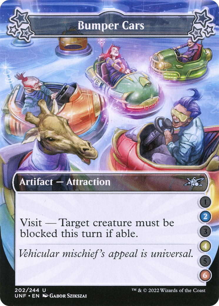 Bumper Cars (UNF-202B) - Unfinity Foil - Premium MTG Single from Wizards of the Coast - Just $0.28! Shop now at Game Crave Tournament Store