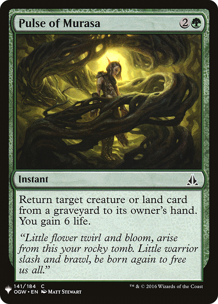 Pulse of Murasa (MB1-1300) - Mystery Booster - Premium MTG Single from Wizards of the Coast - Just $0.08! Shop now at Game Crave Tournament Store