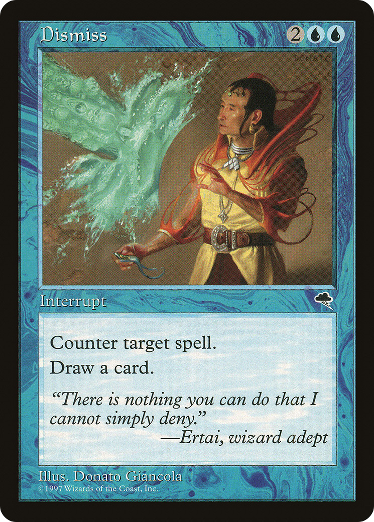 Dismiss (TMP-058) - Tempest - Premium MTG Single from Wizards of the Coast - Just $0.08! Shop now at Game Crave Tournament Store