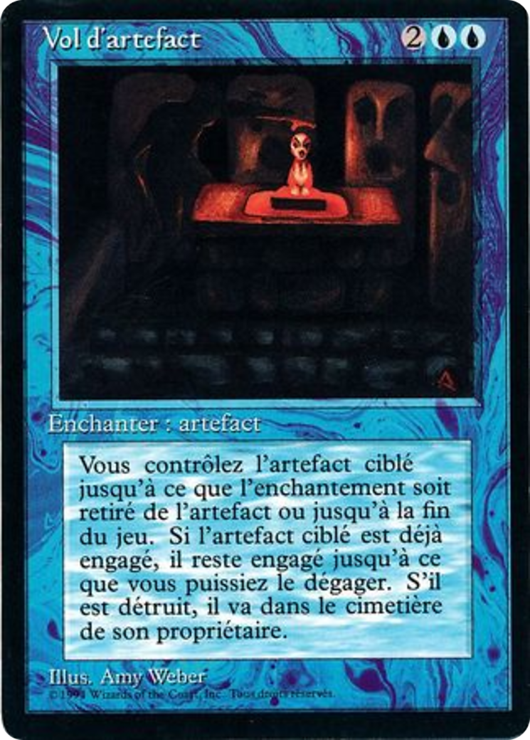 Steal Artifact (FBB-084) - Foreign Black Border - Premium MTG Single from Wizards of the Coast - Just $0.57! Shop now at Game Crave Tournament Store