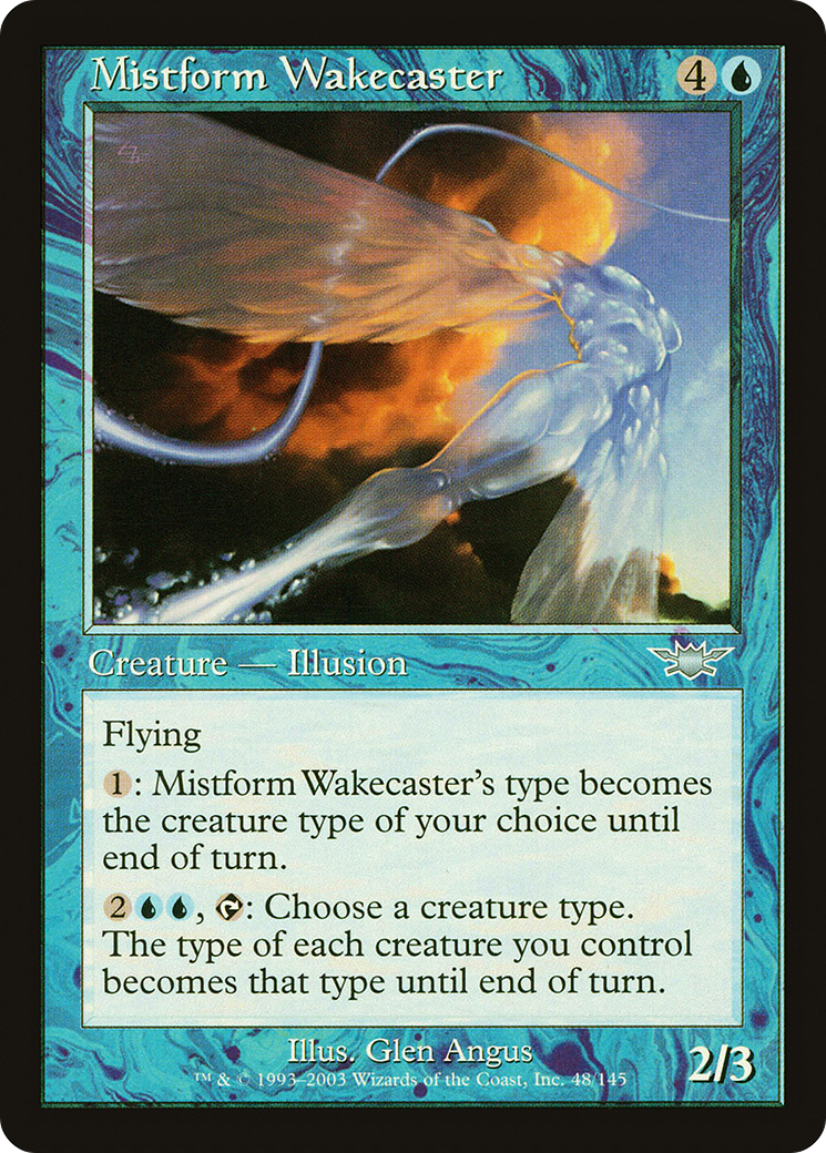 Mistform Wakecaster (LGN-048) - Legions Foil - Premium MTG Single from Wizards of the Coast - Just $0.45! Shop now at Game Crave Tournament Store
