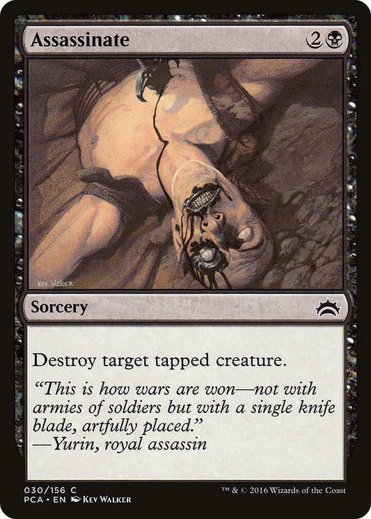 Assassinate (PCA-030) - Planechase Anthology - Premium MTG Single from Wizards of the Coast - Just $0.25! Shop now at Game Crave Tournament Store