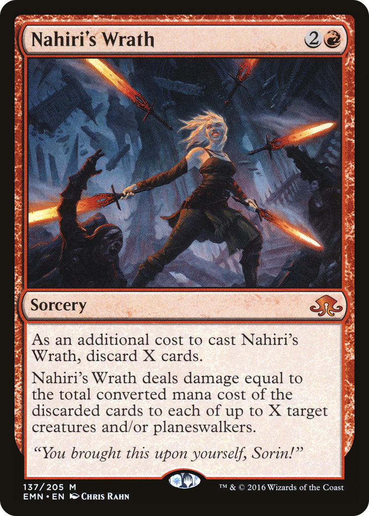 Nahiri's Wrath (EMN-137) - Eldritch Moon Foil - Premium MTG Single from Wizards of the Coast - Just $1.22! Shop now at Game Crave Tournament Store