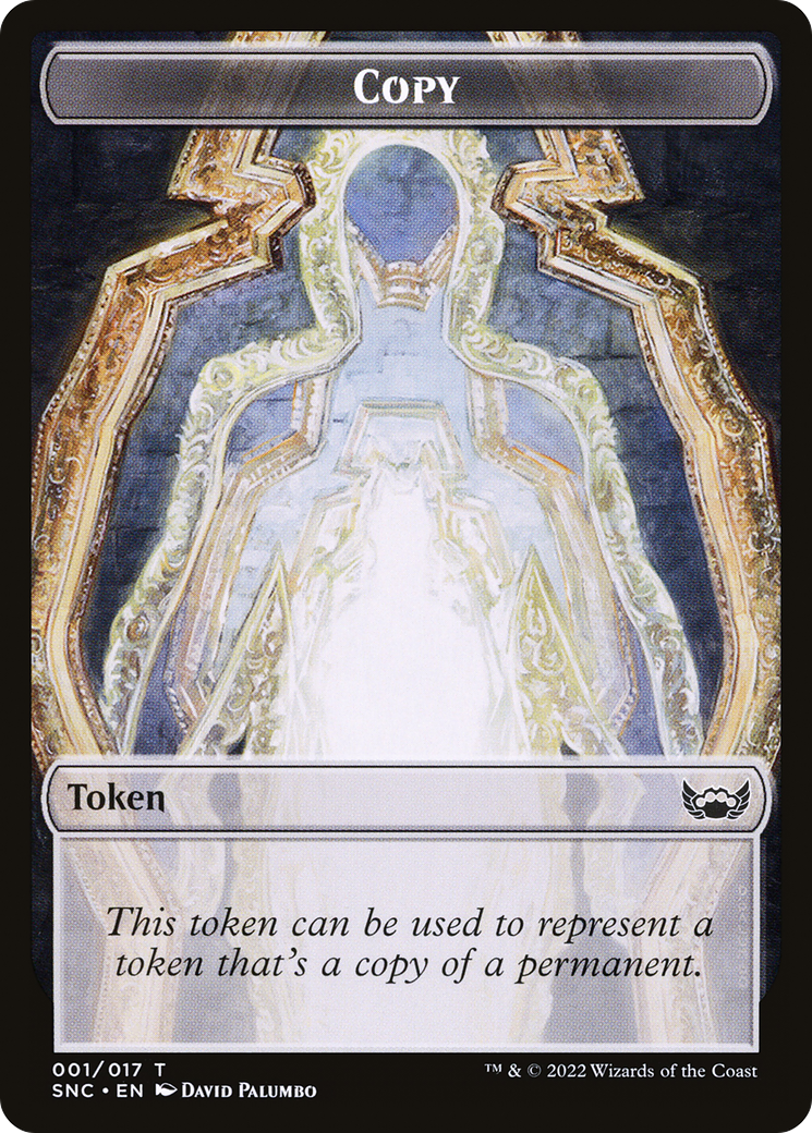 Copy (TSNC-001) - Streets of New Capenna Tokens - Premium MTG Single from Wizards of the Coast - Just $0! Shop now at Game Crave Tournament Store
