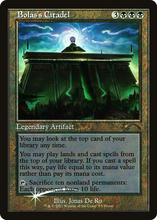 Bolas's Citadel (PLG21-003) - Love Your LGS 2021 Foil - Premium MTG Single from Wizards of the Coast - Just $4.18! Shop now at Game Crave Tournament Store