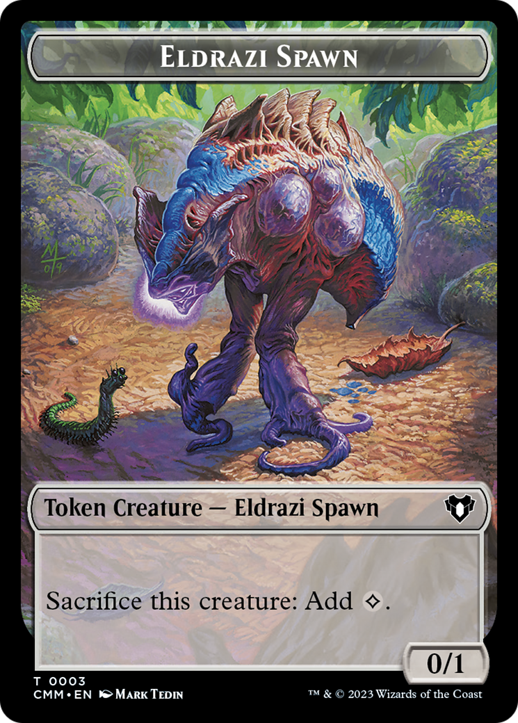 Eldrazi Spawn (TCMM-003) - Commander Masters Tokens Foil - Premium MTG Single from Wizards of the Coast - Just $0! Shop now at Game Crave Tournament Store