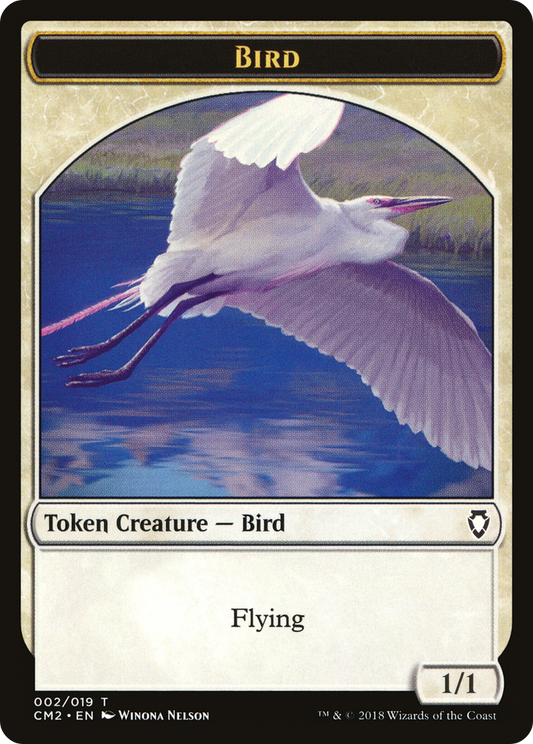 Bird (TCM2-002) - Commander Anthology Volume II Tokens - Premium MTG Single from Wizards of the Coast - Just $0.25! Shop now at Game Crave Tournament Store