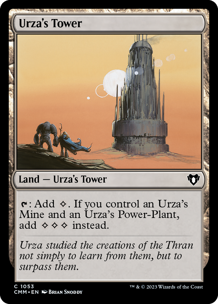 Urza's Tower (CMM-1053) - Commander Masters - Premium MTG Single from Wizards of the Coast - Just $0.14! Shop now at Game Crave Tournament Store