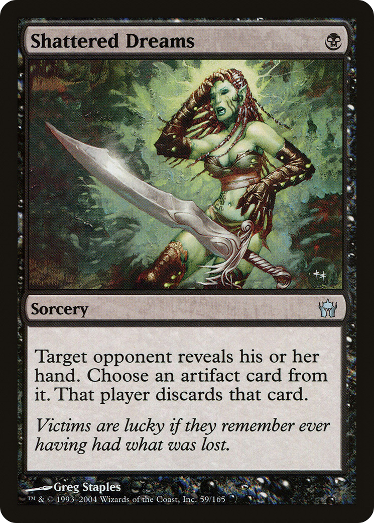 Shattered Dreams (5DN-059) - Fifth Dawn - Premium MTG Single from Wizards of the Coast - Just $0.25! Shop now at Game Crave Tournament Store