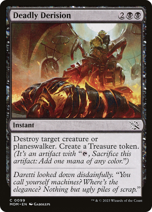 Deadly Derision (MOM-099) - March of the Machine - Premium MTG Single from Wizards of the Coast - Just $0.08! Shop now at Game Crave Tournament Store
