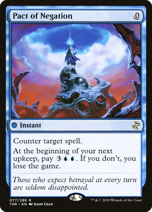 Pact of Negation (TSR-077) - Time Spiral Remastered - Premium MTG Single from Wizards of the Coast - Just $9.36! Shop now at Game Crave Tournament Store