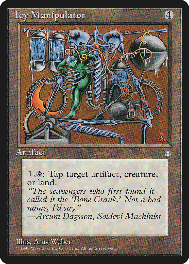 Icy Manipulator (ICE-322) - Ice Age - Premium MTG Single from Wizards of the Coast - Just $0.22! Shop now at Game Crave Tournament Store