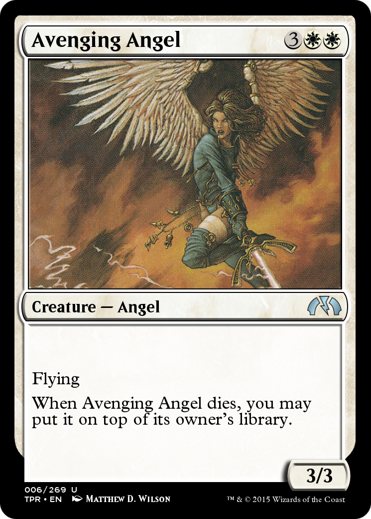 Avenging Angel (TPR-006) - Tempest Remastered - Premium MTG Single from Wizards of the Coast - Just $0! Shop now at Game Crave Tournament Store