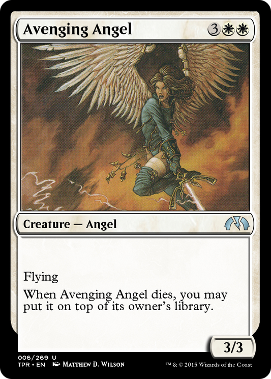 Avenging Angel (TPR-006) - Tempest Remastered Foil - Premium MTG Single from Wizards of the Coast - Just $0! Shop now at Game Crave Tournament Store
