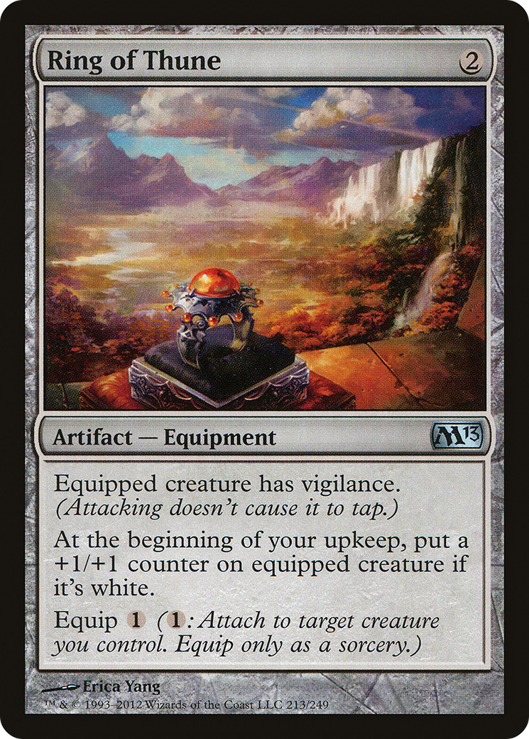 Ring of Thune (M13-213) - Magic 2013 - Premium MTG Single from Wizards of the Coast - Just $0.08! Shop now at Game Crave Tournament Store