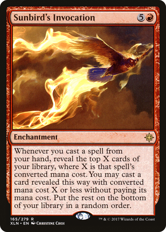 Sunbird's Invocation (XLN-165) - Ixalan - Premium MTG Single from Wizards of the Coast - Just $0.09! Shop now at Game Crave Tournament Store