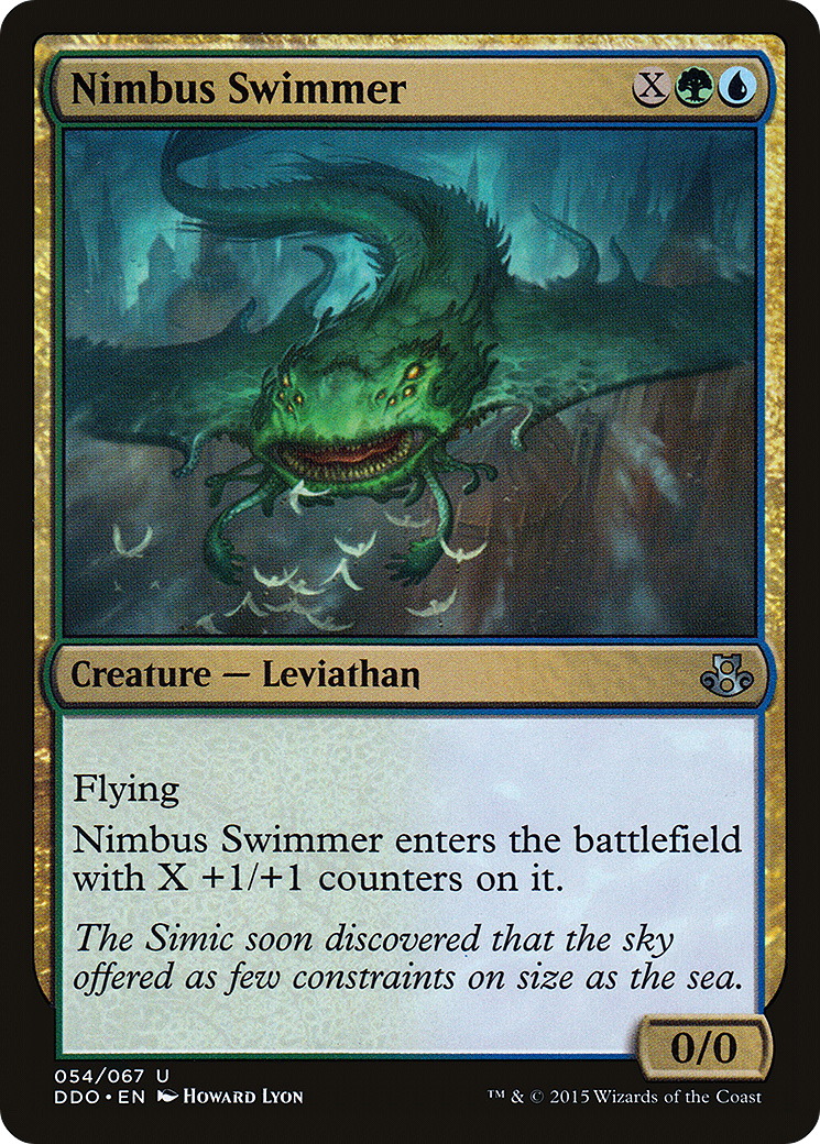 Nimbus Swimmer (DDO-054) - Duel Decks: Elspeth vs. Kiora - Premium MTG Single from Wizards of the Coast - Just $0.25! Shop now at Game Crave Tournament Store