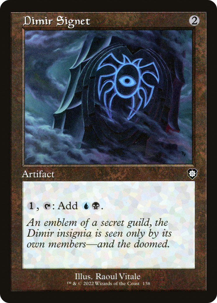 Dimir Signet (BRC-138) - The Brothers' War Commander - Premium MTG Single from Wizards of the Coast - Just $0.10! Shop now at Game Crave Tournament Store