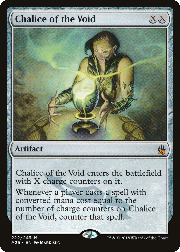 Chalice of the Void (A25-222) - Masters 25 Foil - Premium MTG Single from Wizards of the Coast - Just $27.78! Shop now at Game Crave Tournament Store