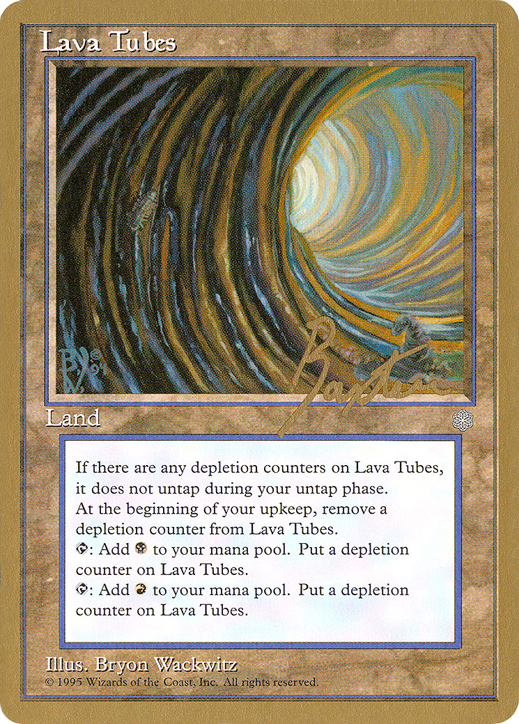 Lava Tubes (PTC-GB358) - Pro Tour Collector Set - Premium MTG Single from Wizards of the Coast - Just $0.43! Shop now at Game Crave Tournament Store