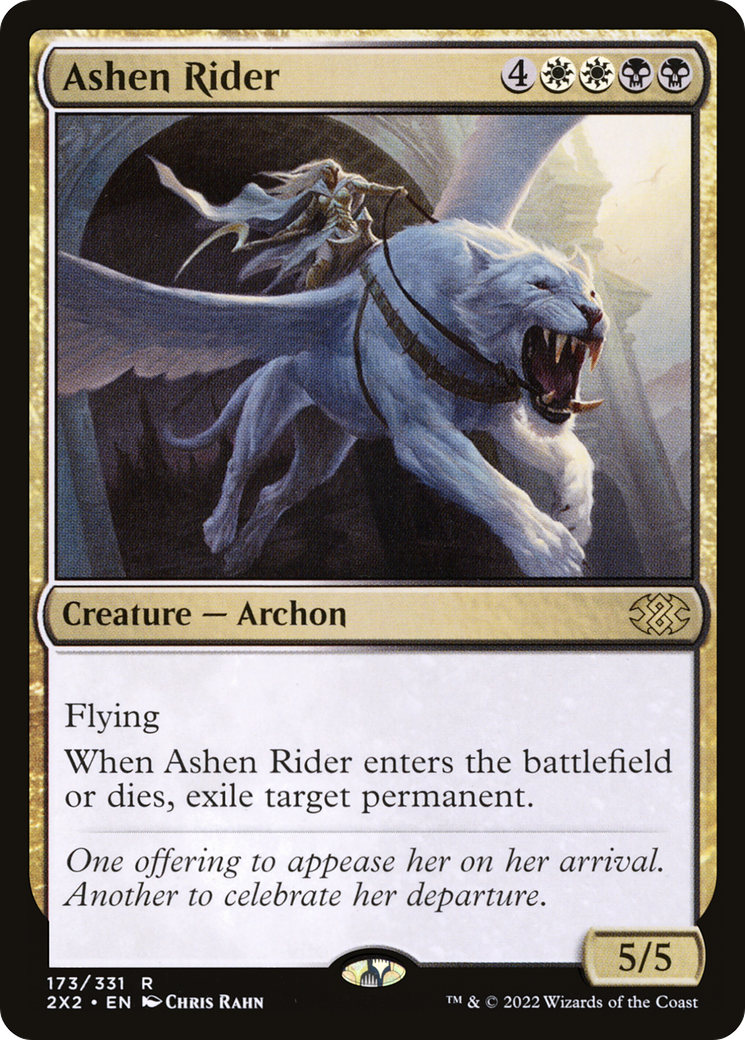 Ashen Rider (2X2-173) - Double Masters 2022 Foil - Premium MTG Single from Wizards of the Coast - Just $0.11! Shop now at Game Crave Tournament Store