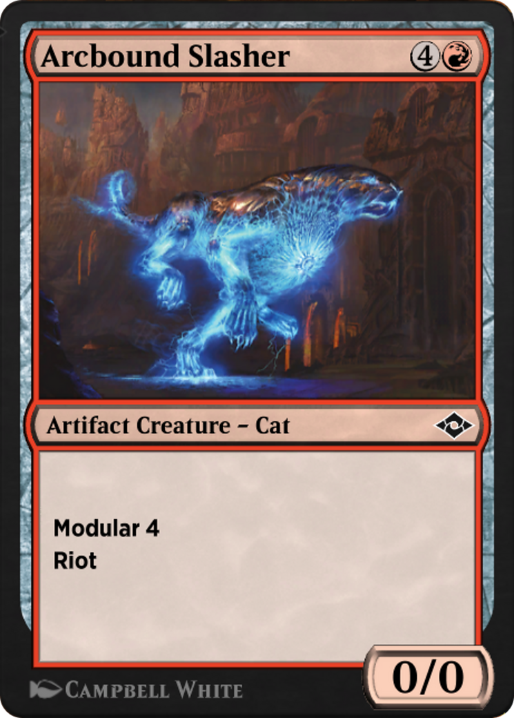 Arcbound Slasher (J21-408) - Jumpstart: Historic Horizons - Premium MTG Single from Wizards of the Coast - Just $0! Shop now at Game Crave Tournament Store