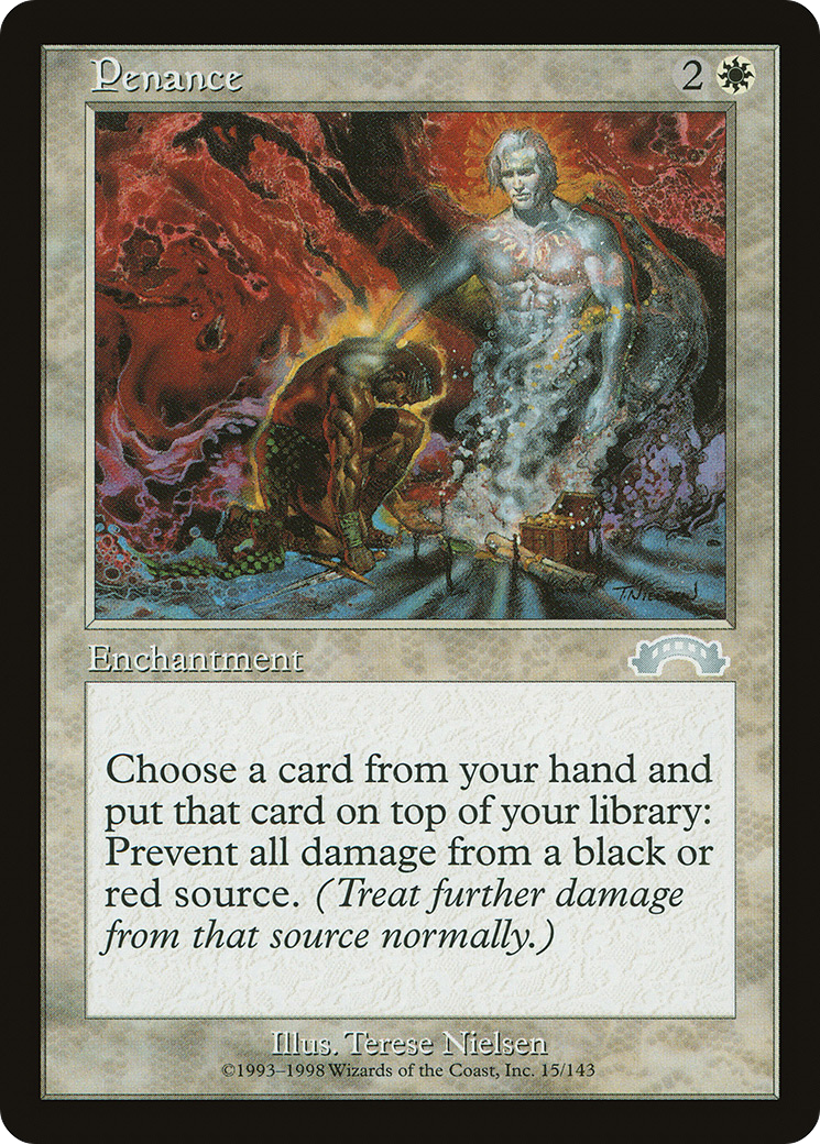 Penance (EXO-015) - Exodus - Premium MTG Single from Wizards of the Coast - Just $1.20! Shop now at Game Crave Tournament Store