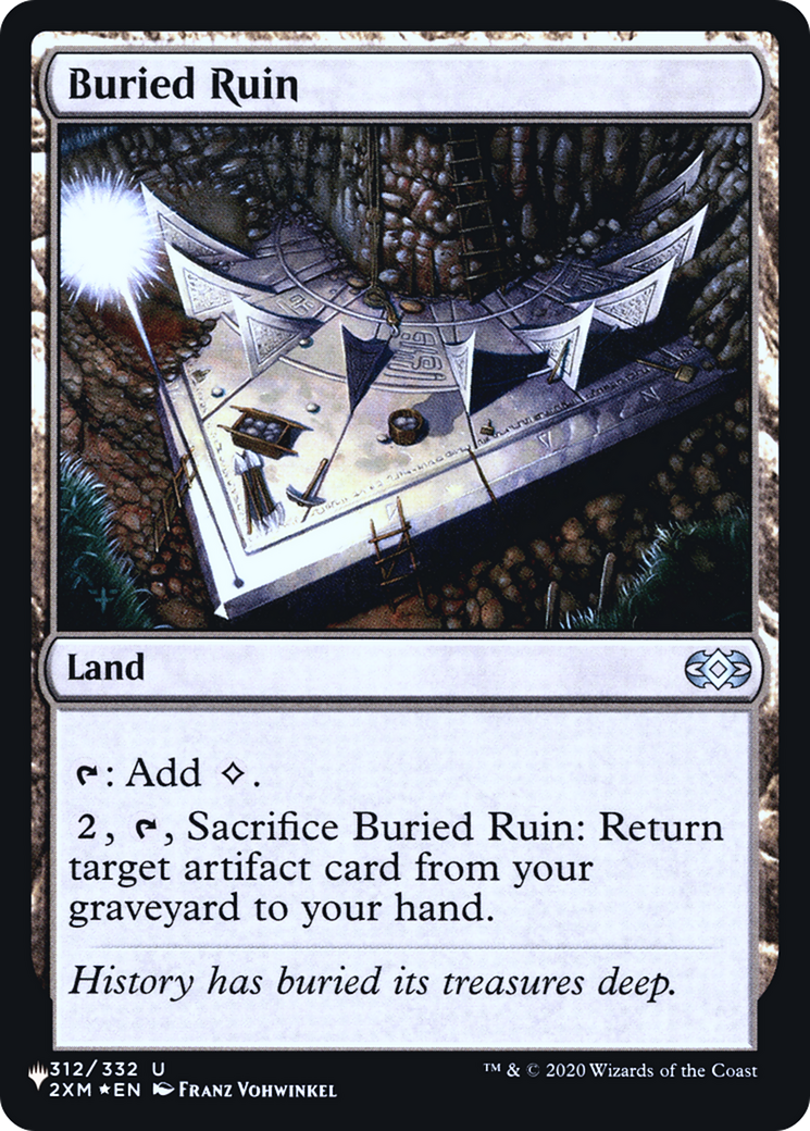 Buried Ruin (PHED-060) - Heads I Win, Tails You Lose Foil - Premium MTG Single from Wizards of the Coast - Just $1.66! Shop now at Game Crave Tournament Store