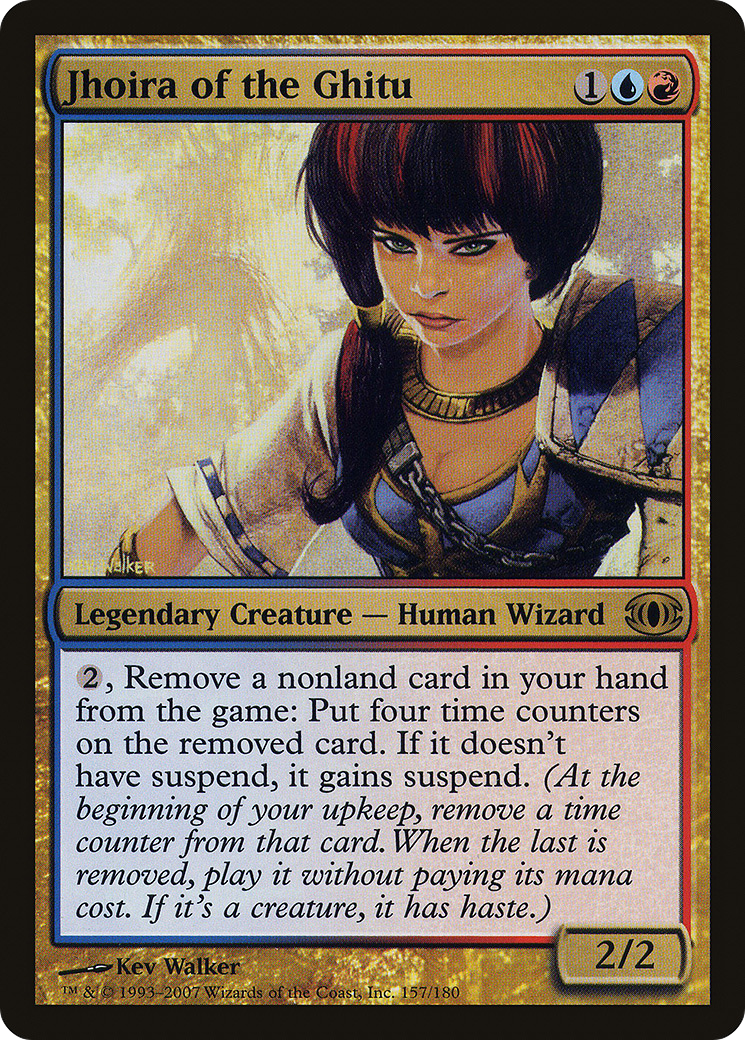 Jhoira of the Ghitu (FUT-157) - Future Sight - Premium MTG Single from Wizards of the Coast - Just $0.24! Shop now at Game Crave Tournament Store