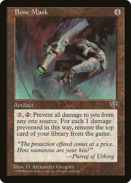 Bone Mask (MIR-295) - Mirage - Premium MTG Single from Wizards of the Coast - Just $0.18! Shop now at Game Crave Tournament Store