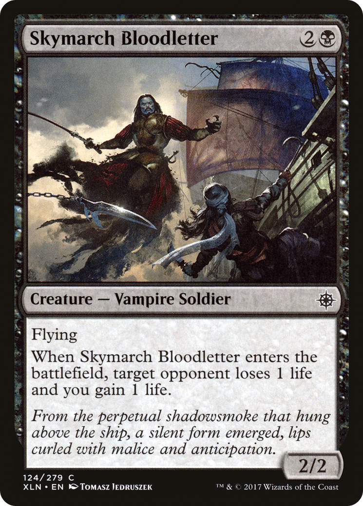 Skymarch Bloodletter (XLN-124) - Ixalan Foil - Premium MTG Single from Wizards of the Coast - Just $0.08! Shop now at Game Crave Tournament Store