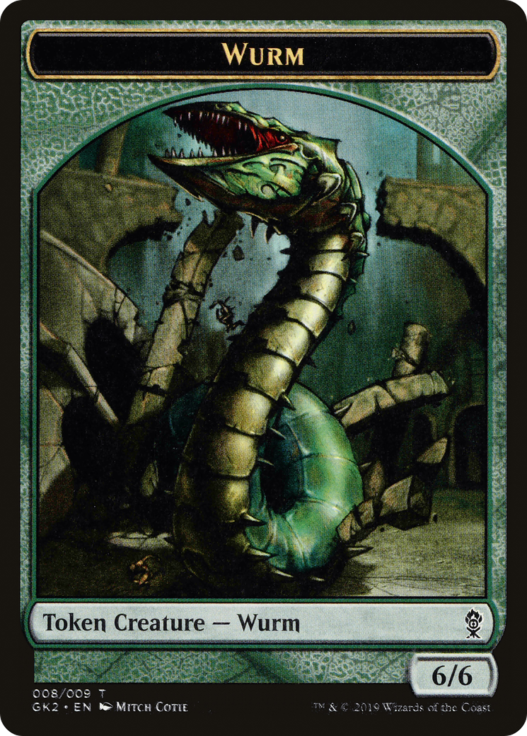 Wurm (TGK2-008) - RNA Guild Kit Tokens - Premium MTG Single from Wizards of the Coast - Just $0! Shop now at Game Crave Tournament Store