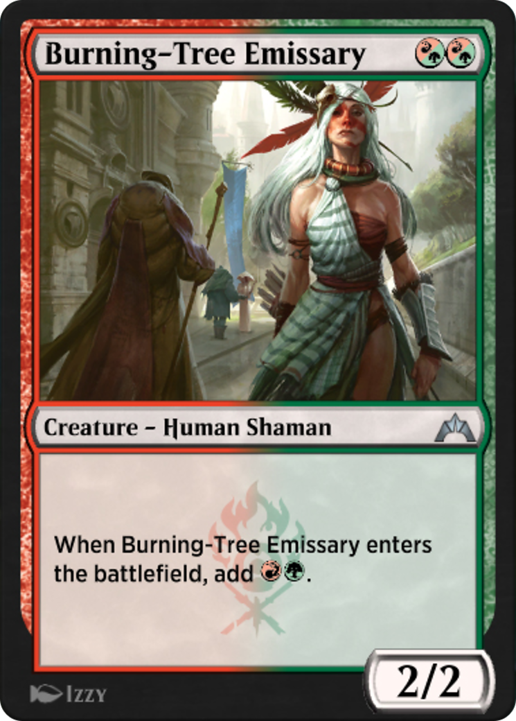 Burning-Tree Emissary (HA1-016) - Historic Anthology 1 - Premium MTG Single from Wizards of the Coast - Just $0! Shop now at Game Crave Tournament Store
