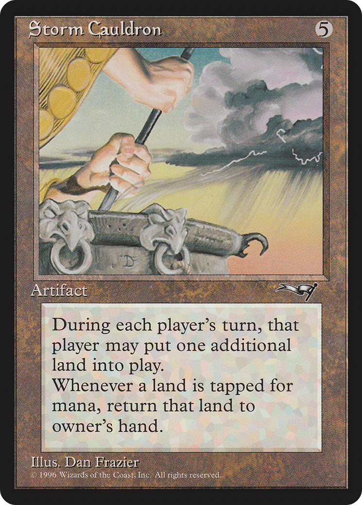 Storm Cauldron (ALL-134) - Alliances - Premium MTG Single from Wizards of the Coast - Just $0.51! Shop now at Game Crave Tournament Store