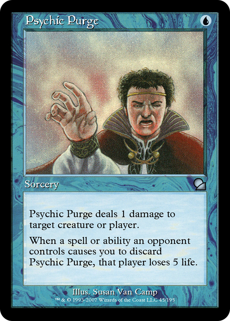 Psychic Purge (ME1-045) - Masters Edition - Premium MTG Single from Wizards of the Coast - Just $0! Shop now at Game Crave Tournament Store