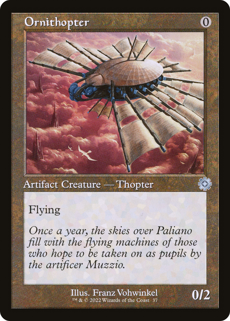 Ornithopter (BRR-037) - The Brothers' War Retro Artifacts - Premium MTG Single from Wizards of the Coast - Just $0.08! Shop now at Game Crave Tournament Store
