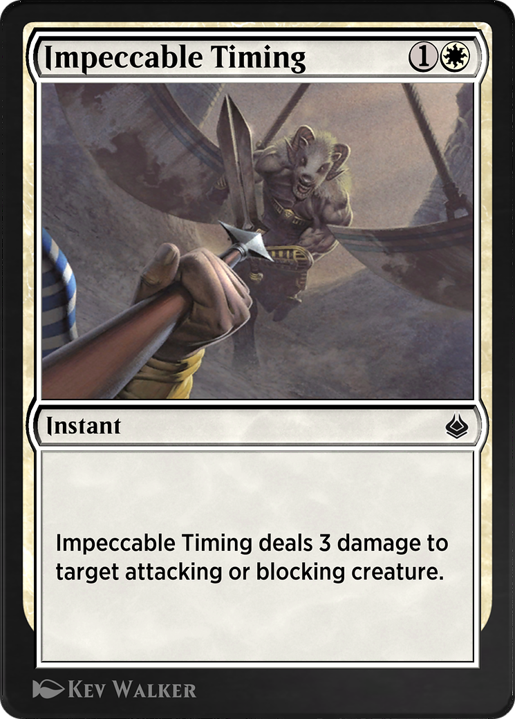 Impeccable Timing (AKR-024) - Amonkhet Remastered - Premium MTG Single from Wizards of the Coast - Just $0! Shop now at Game Crave Tournament Store