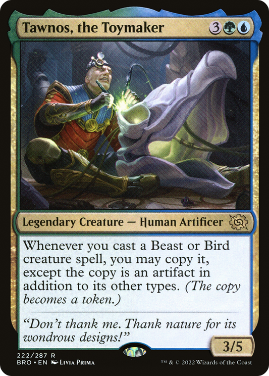 Tawnos, the Toymaker (BRO-222) - The Brothers' War - Premium MTG Single from Wizards of the Coast - Just $0.08! Shop now at Game Crave Tournament Store